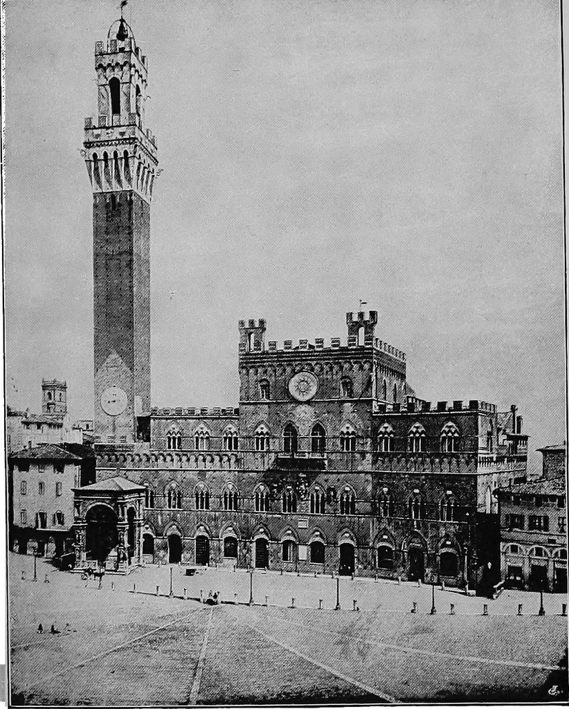 An illustration from Siena and her artists, 1907, leaf 34