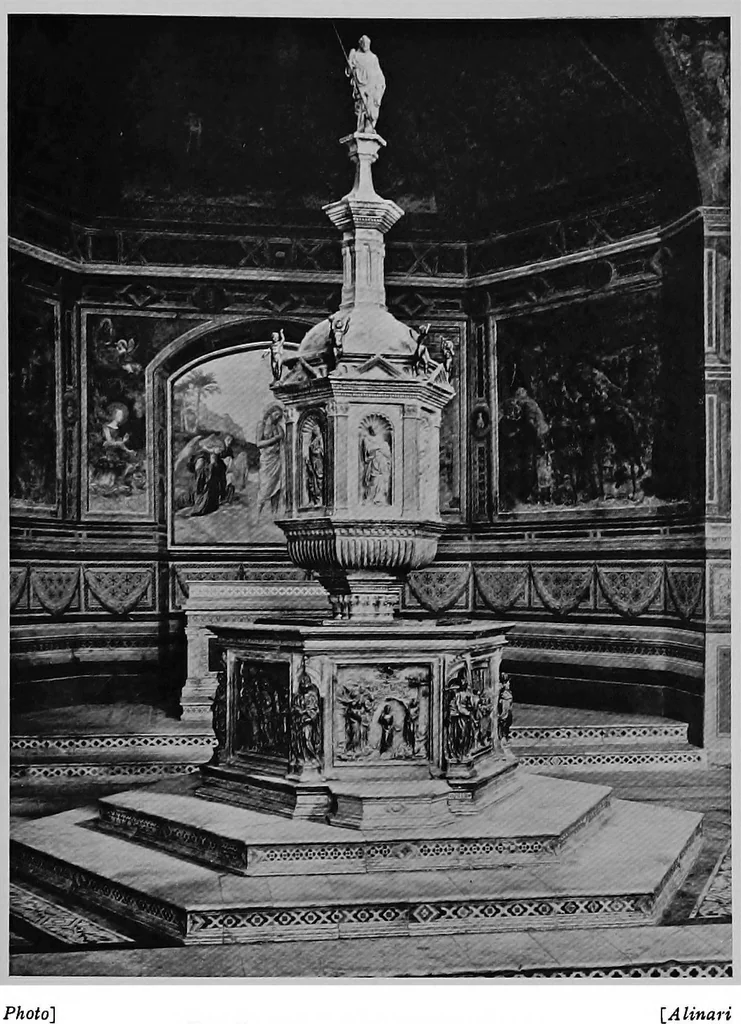 An illustration from Siena and her artists, 1907, leaf 64
