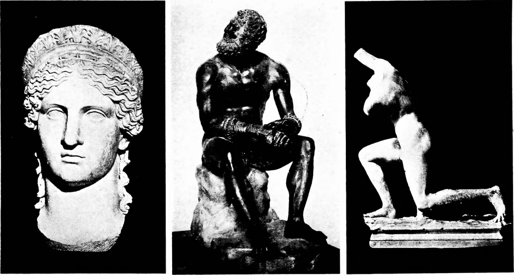 An illustration from What sculpture to see in Europe, 1920, leaf 102
