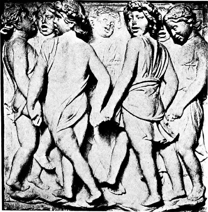 An illustration from What sculpture to see in Europe, 1920, leaf 155