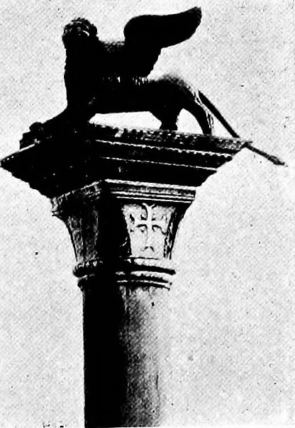 An illustration from What sculpture to see in Europe, 1920, leaf 168