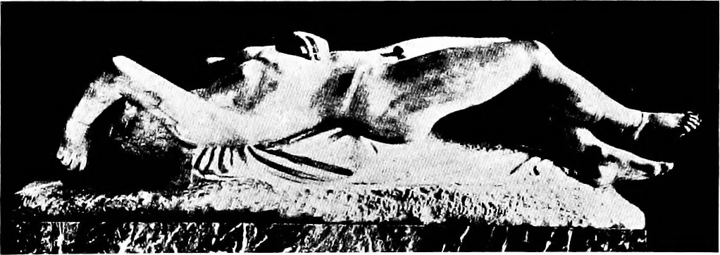 An illustration from What sculpture to see in Europe, 1920, leaf 178