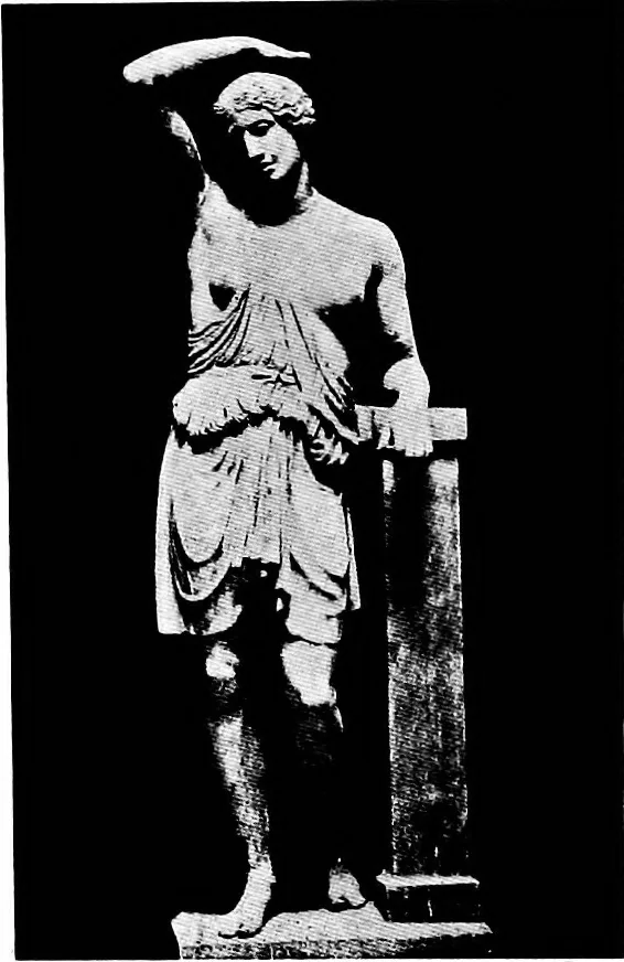 An illustration from What sculpture to see in Europe, 1920, leaf 198