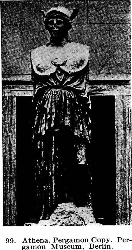 An illustration from What sculpture to see in Europe, 1920, leaf 198