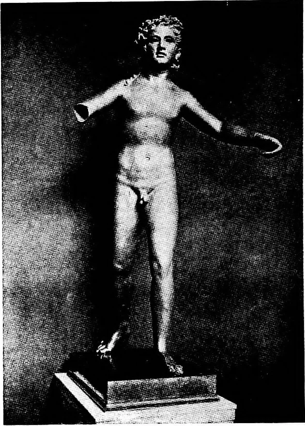 An illustration from What sculpture to see in Europe, 1920, leaf 199