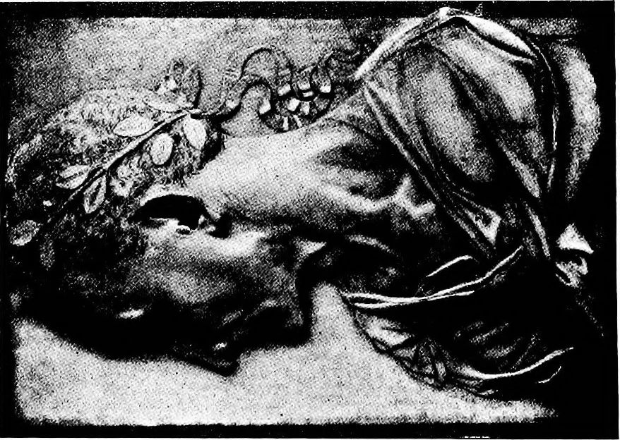 An illustration from What sculpture to see in Europe, 1920, leaf 231