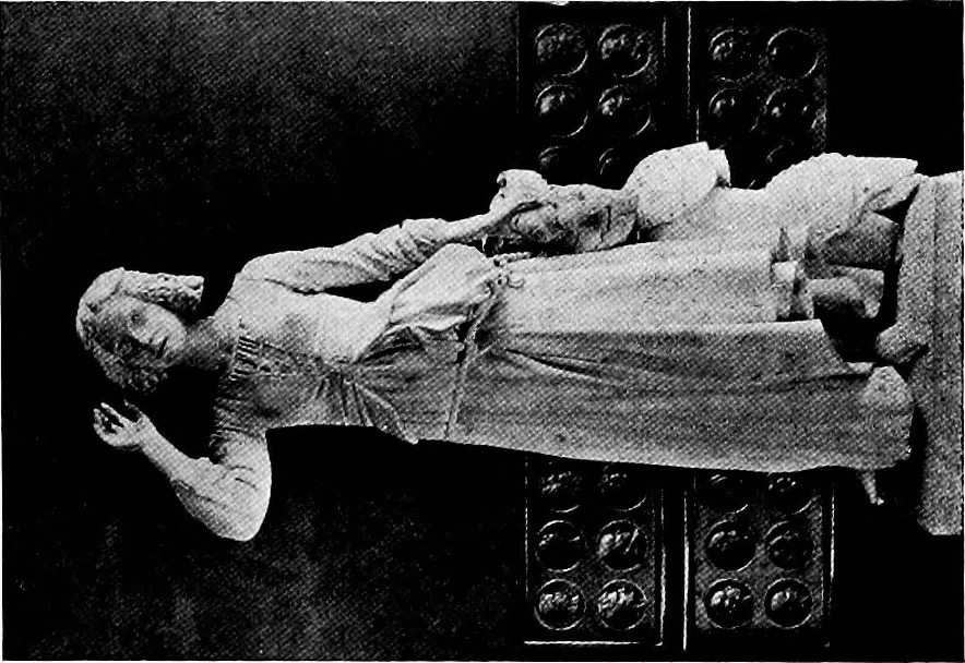 An illustration from What sculpture to see in Europe, 1920, leaf 234