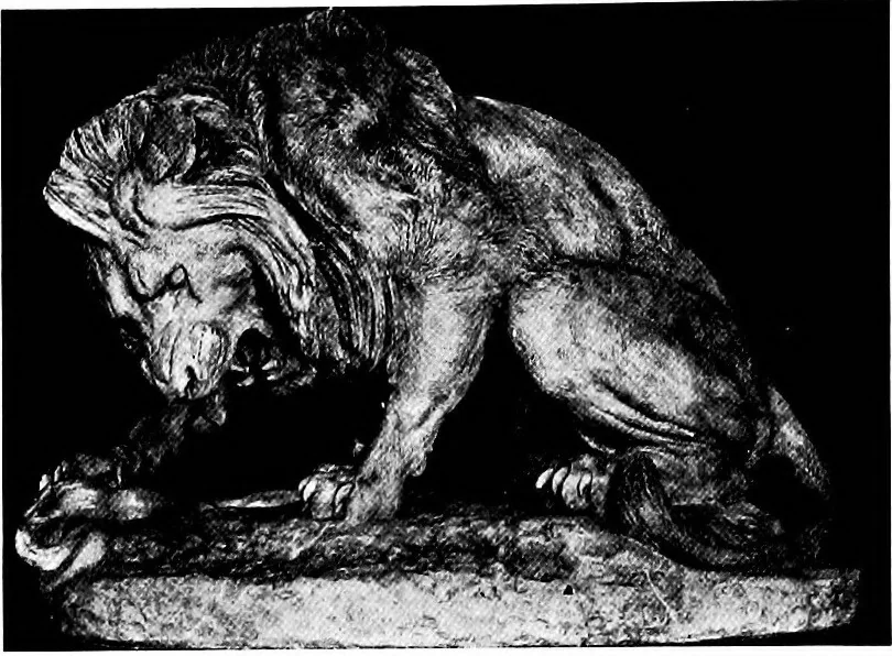 An illustration from What sculpture to see in Europe, 1920, leaf 243