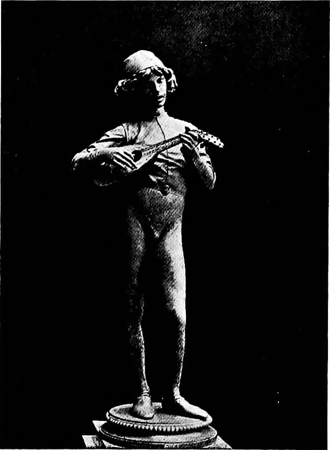 An illustration from What sculpture to see in Europe, 1920, leaf 243