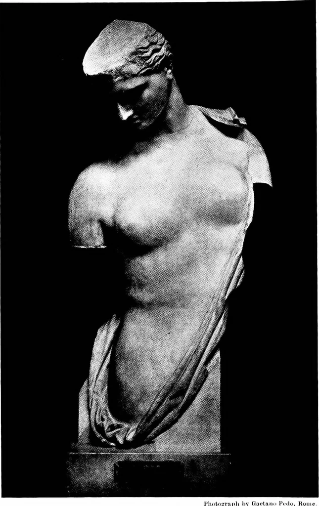 An illustration from What sculpture to see in Europe, 1920, leaf 7