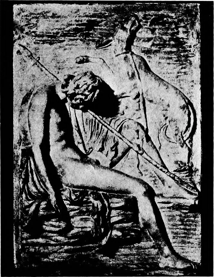 An illustration from What sculpture to see in Europe, 1920, leaf 90