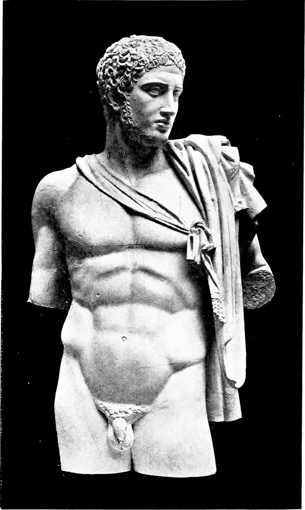 An illustration from Six Greek sculptors, 1910, leaf 133