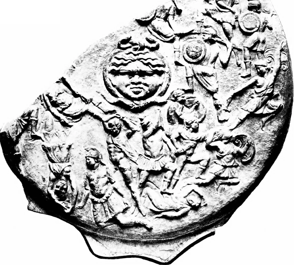 An illustration from Six Greek sculptors, 1910, leaf 142