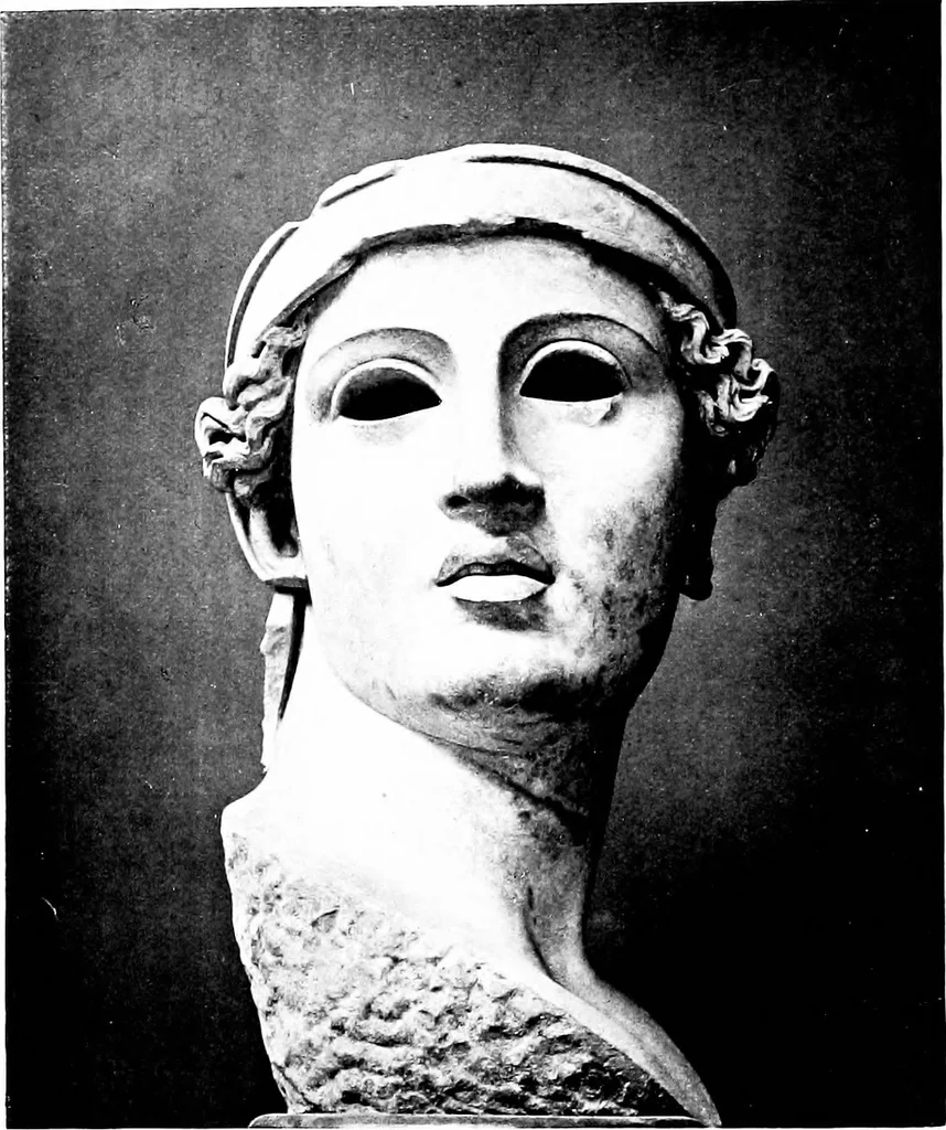 An illustration from Six Greek sculptors, 1910, leaf 149