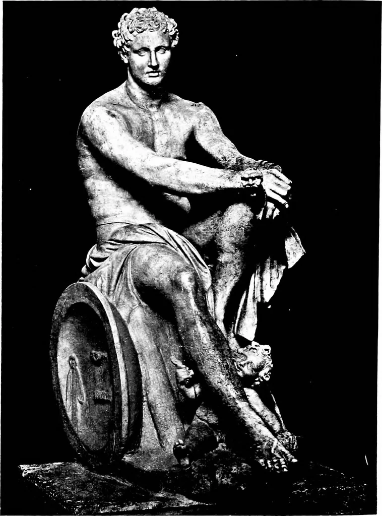 An illustration from Six Greek sculptors, 1910, leaf 327