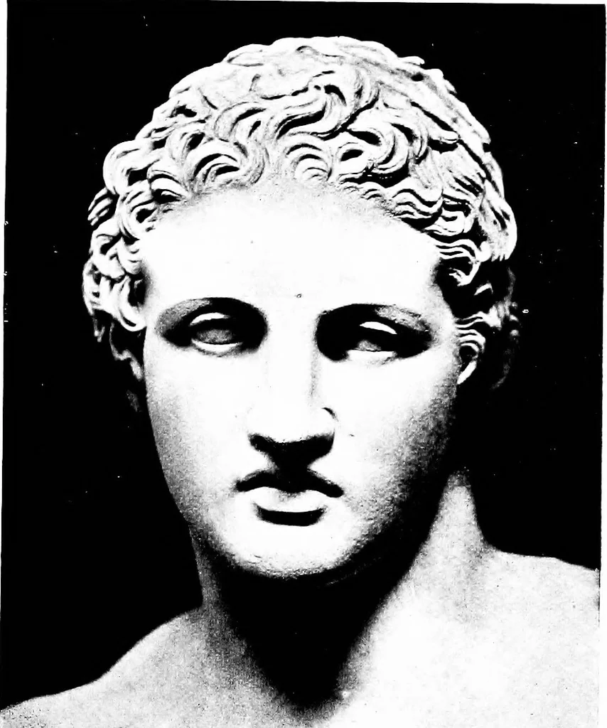 An illustration from Six Greek sculptors, 1910, leaf 334