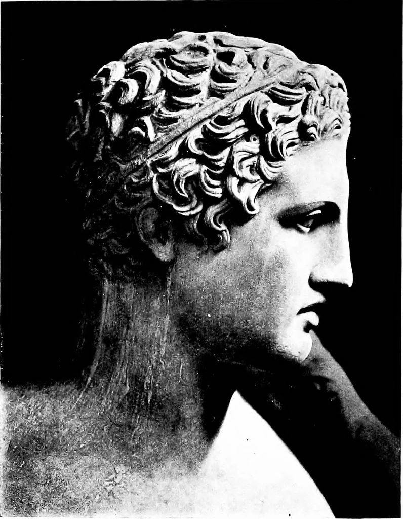 An illustration from Six Greek sculptors, 1910, leaf 337