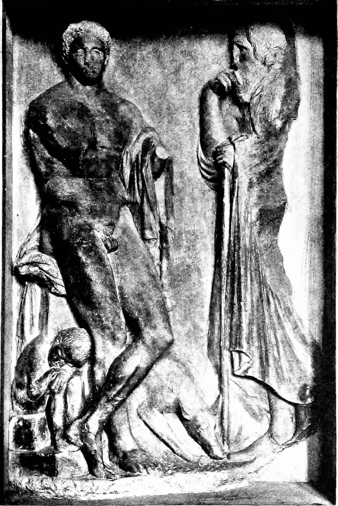 An illustration from Six Greek sculptors, 1910, leaf 360