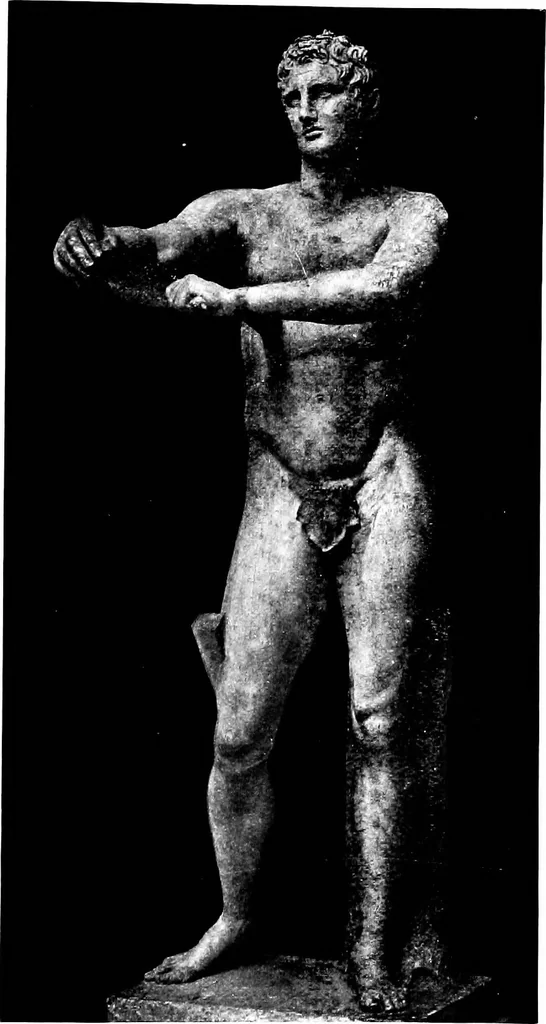 An illustration from Six Greek sculptors, 1910, leaf 376
