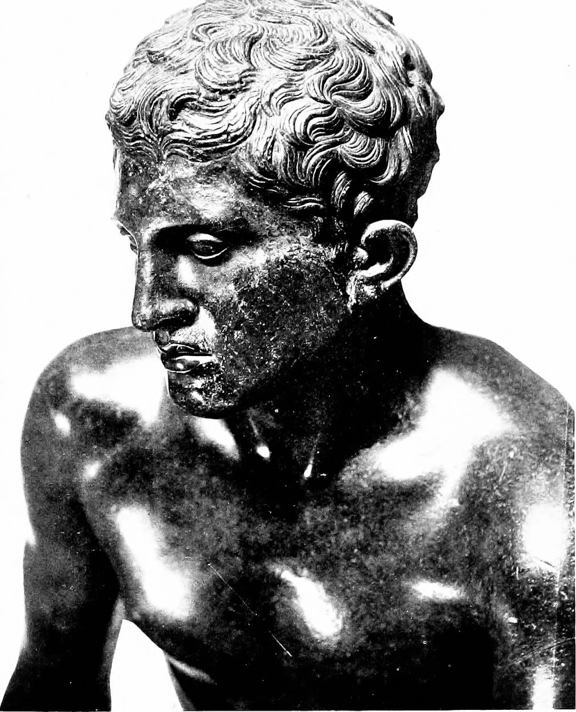 An illustration from Six Greek sculptors, 1910, leaf 418
