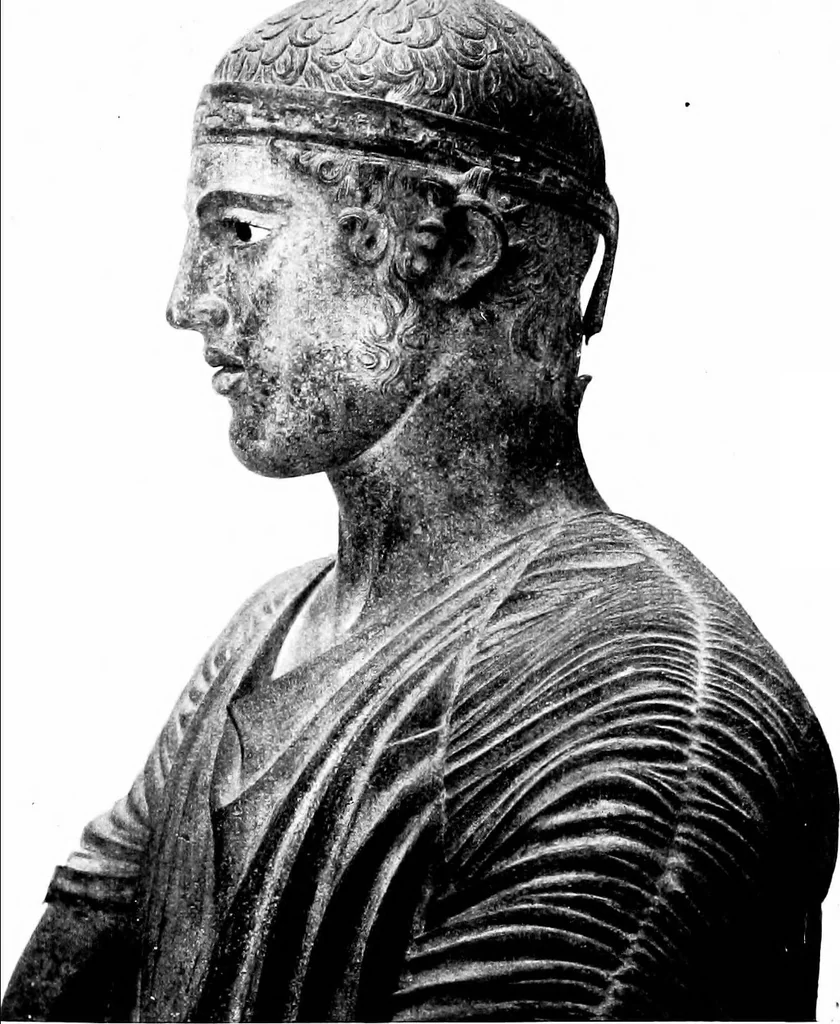 An illustration from Six Greek sculptors, 1910, leaf 90