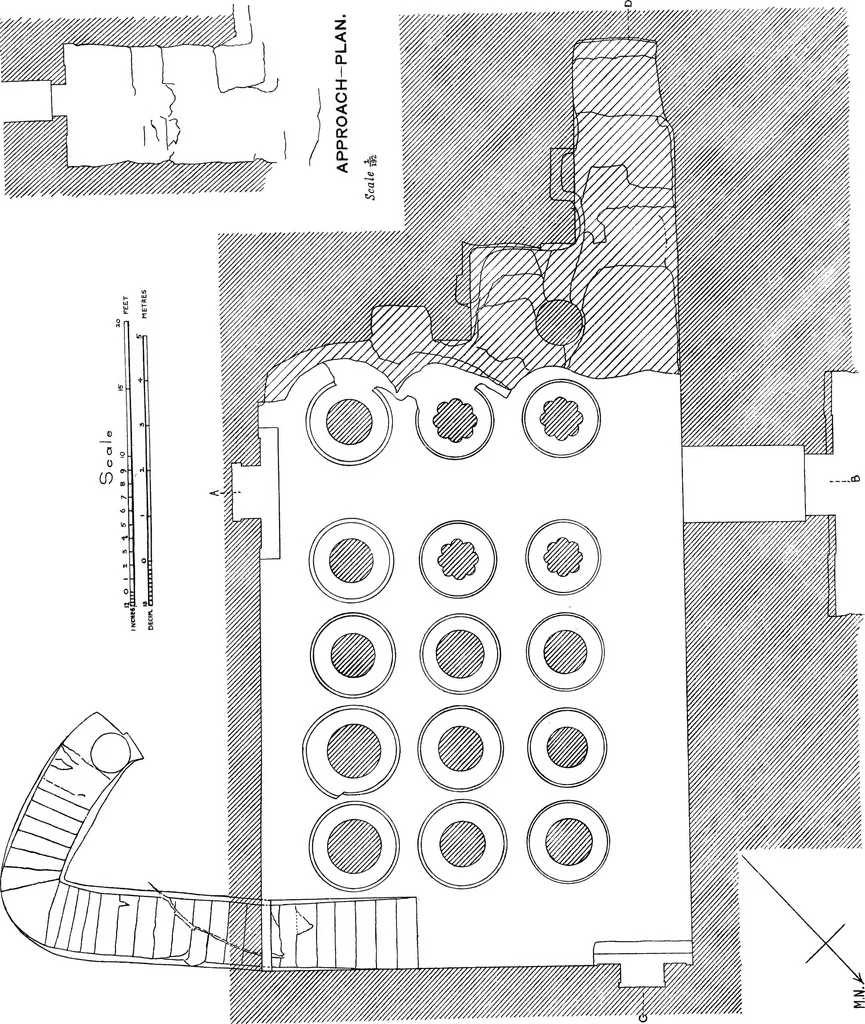 An illustration from The rock tombs of El Amarna .., 1903, leaf 114