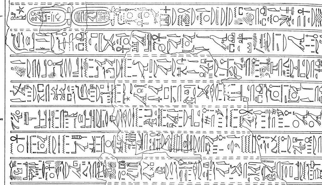 An illustration from The rock tombs of El Amarna .., 1903, leaf 127