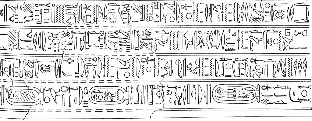 An illustration from The rock tombs of El Amarna .., 1903, leaf 128