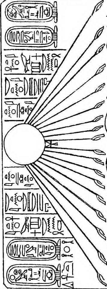 An illustration from The rock tombs of El Amarna .., 1903, leaf 138