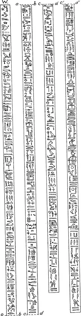 An illustration from The rock tombs of El Amarna .., 1903, leaf 142