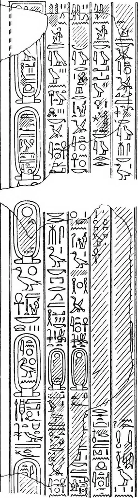 An illustration from The rock tombs of El Amarna .., 1903, leaf 144