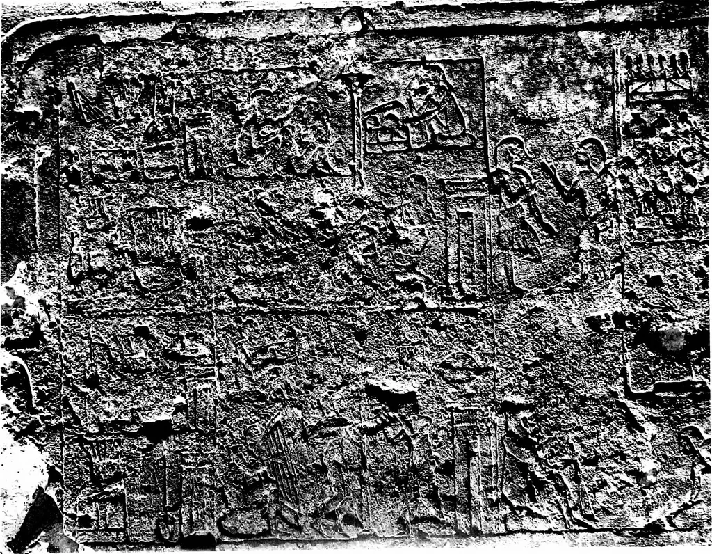 An illustration from The rock tombs of El Amarna .., 1903, leaf 148