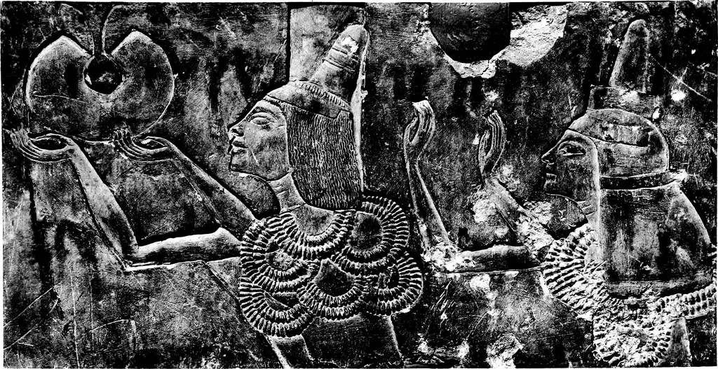 An illustration from The rock tombs of El Amarna .., 1903, leaf 152
