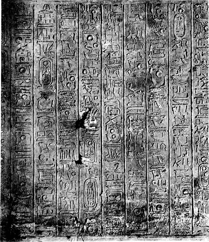 An illustration from The rock tombs of El Amarna .., 1903, leaf 152