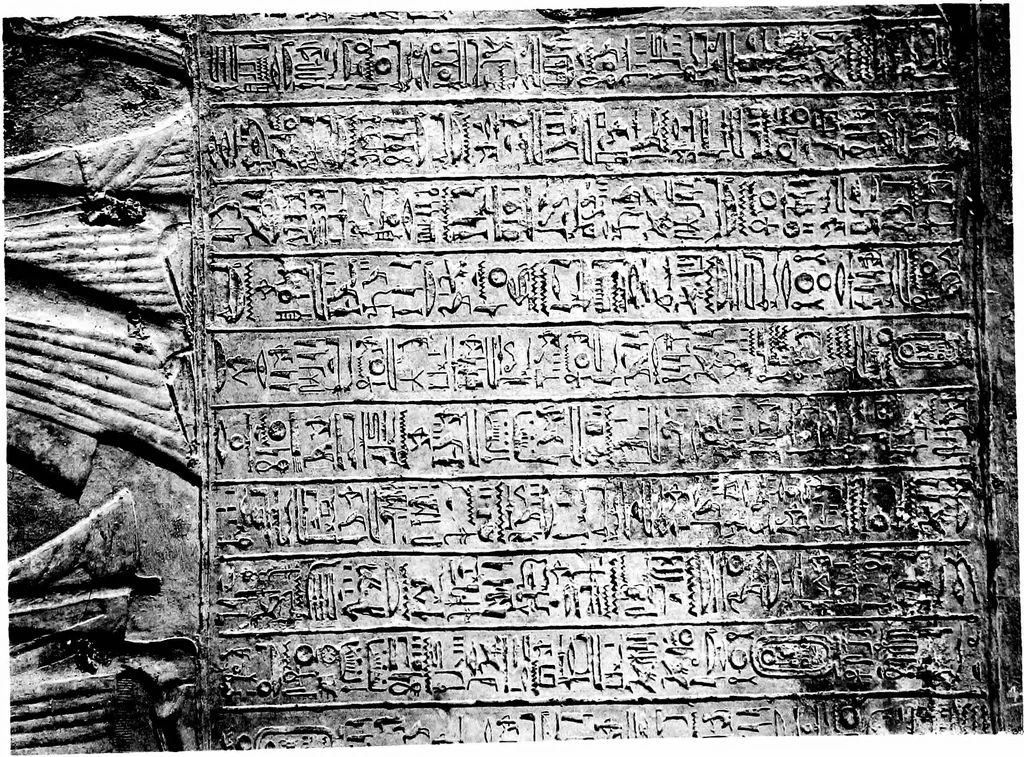 An illustration from The rock tombs of El Amarna .., 1903, leaf 154