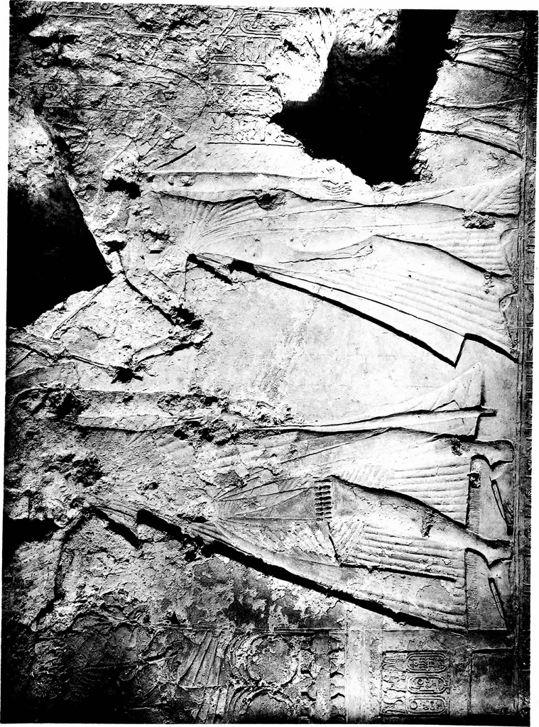 An illustration from The rock tombs of El Amarna .., 1903, leaf 156