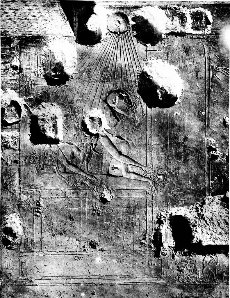 An illustration from The rock tombs of El Amarna .., 1903, leaf 160