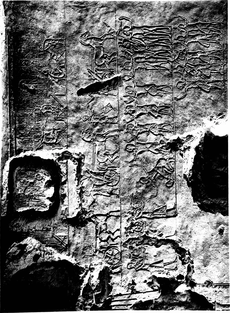 An illustration from The rock tombs of El Amarna .., 1903, leaf 164