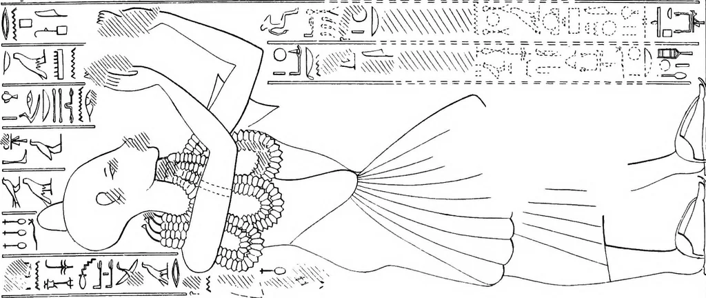An illustration from The rock tombs of El Amarna .., 1903, leaf 64