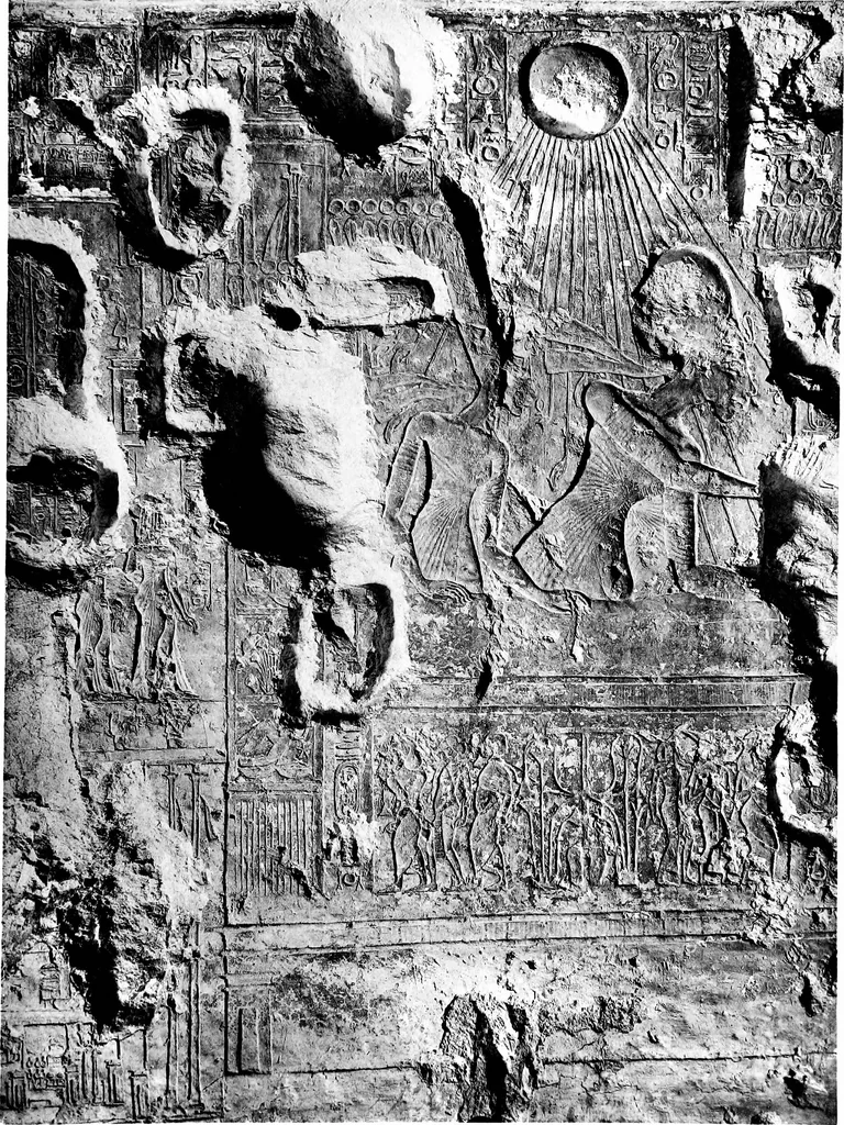 An illustration from The rock tombs of El Amarna .., 1903, leaf 80