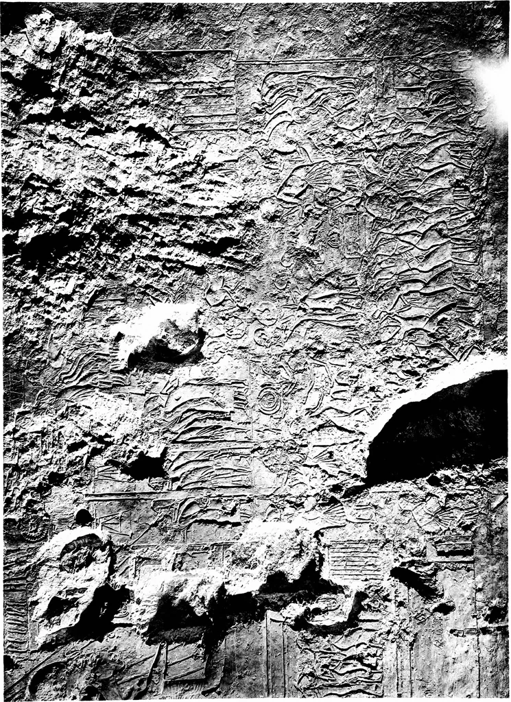 An illustration from The rock tombs of El Amarna .., 1903, leaf 82