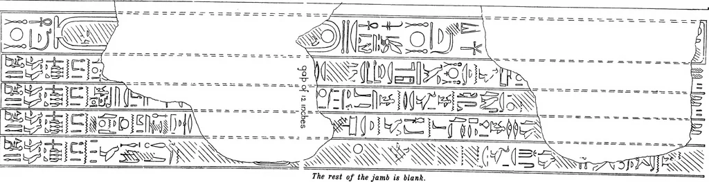 An illustration from The rock tombs of El Amarna .., 1903, leaf 88