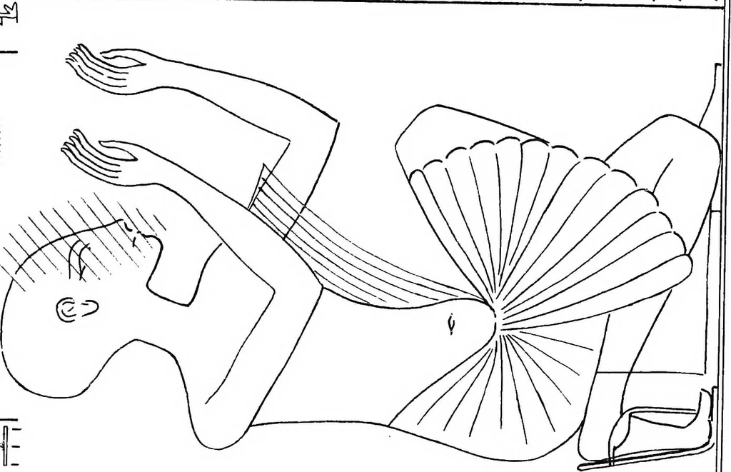 An illustration from The rock tombs of El Amarna .., 1903, leaf 94