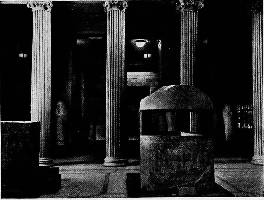 An illustration from A guide to the works of art in New York City, 1916, leaf 22