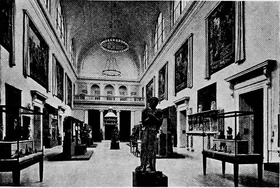 An illustration from A guide to the works of art in New York City, 1916, leaf 40
