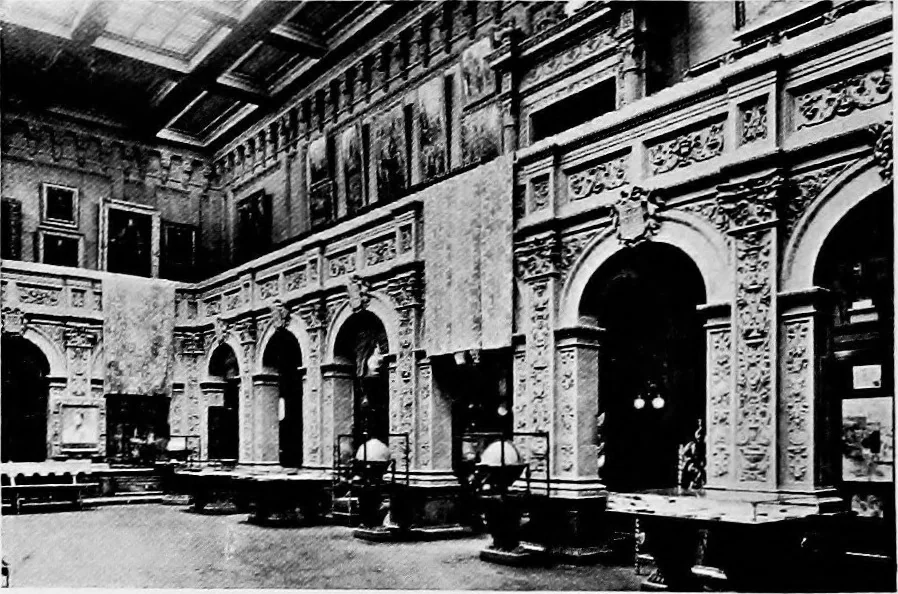 An illustration from A guide to the works of art in New York City, 1916, leaf 55