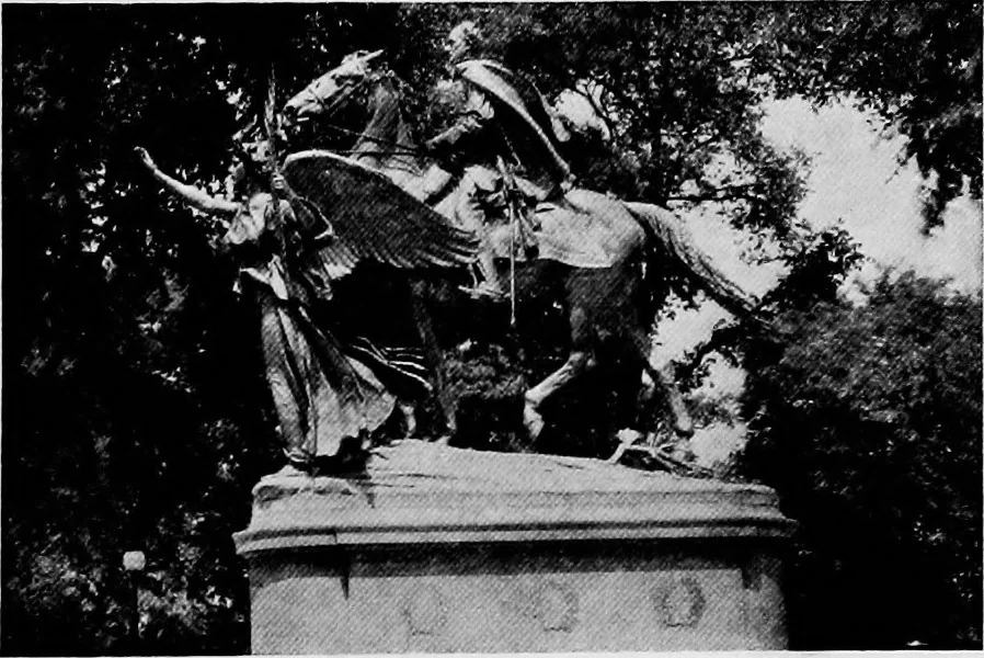 An illustration from A guide to the works of art in New York City, 1916, leaf 62