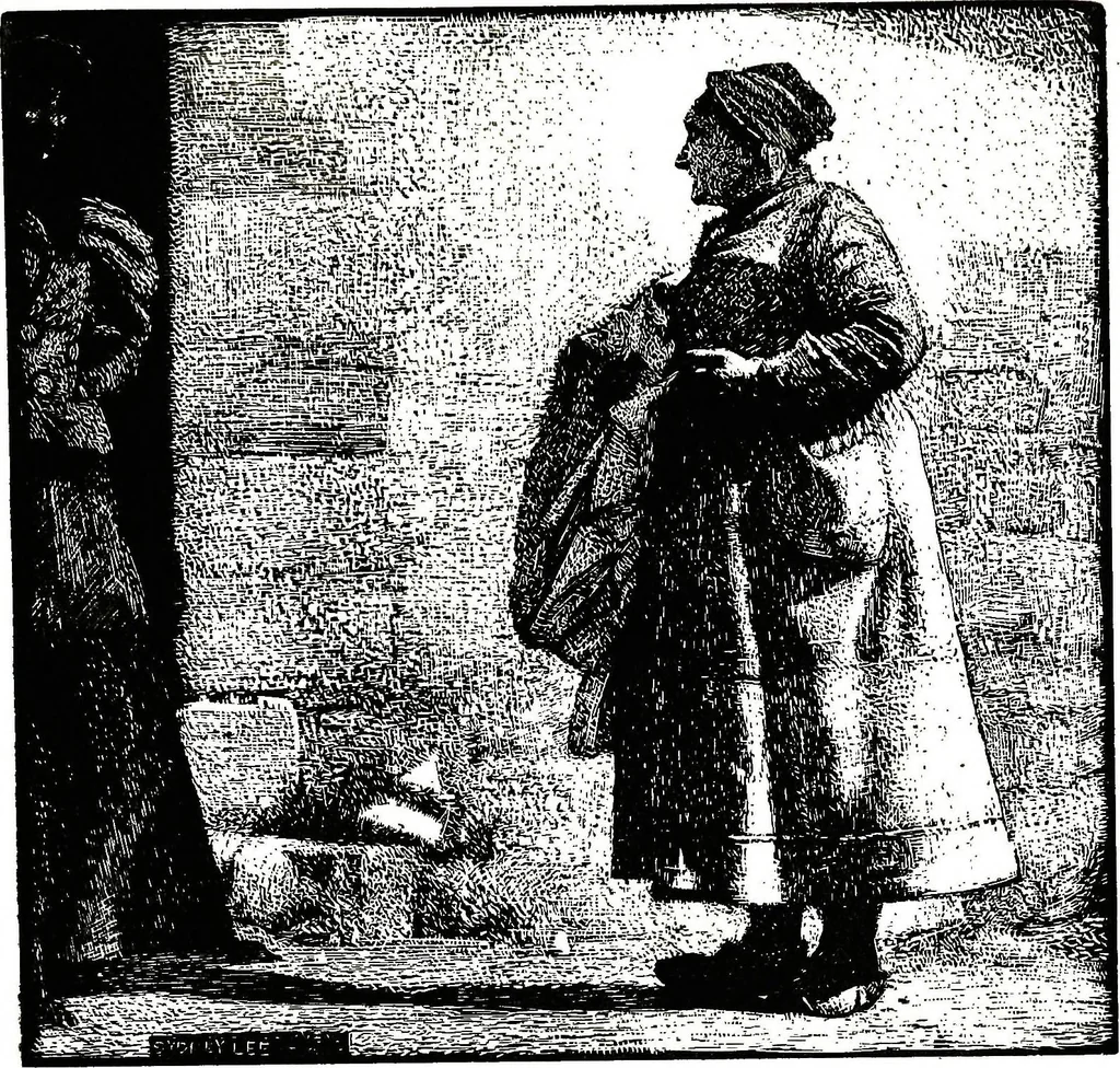 An illustration from Modern woodcuts and lithographs by British and French artists, 1919, leaf 40