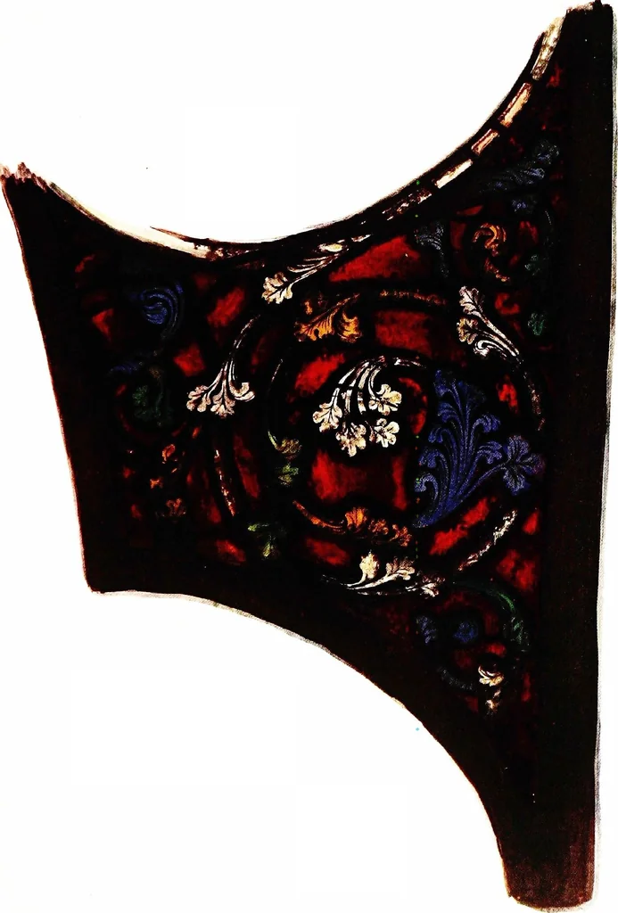 An illustration from Stained glass of the middle ages in England and France, 1913, leaf 81