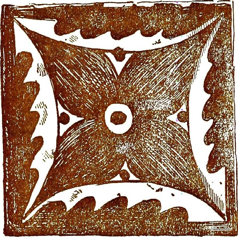 An illustration from Italian ceramic art : The maiolica pavement tiles of the fifteenth century, 1902, leaf 108